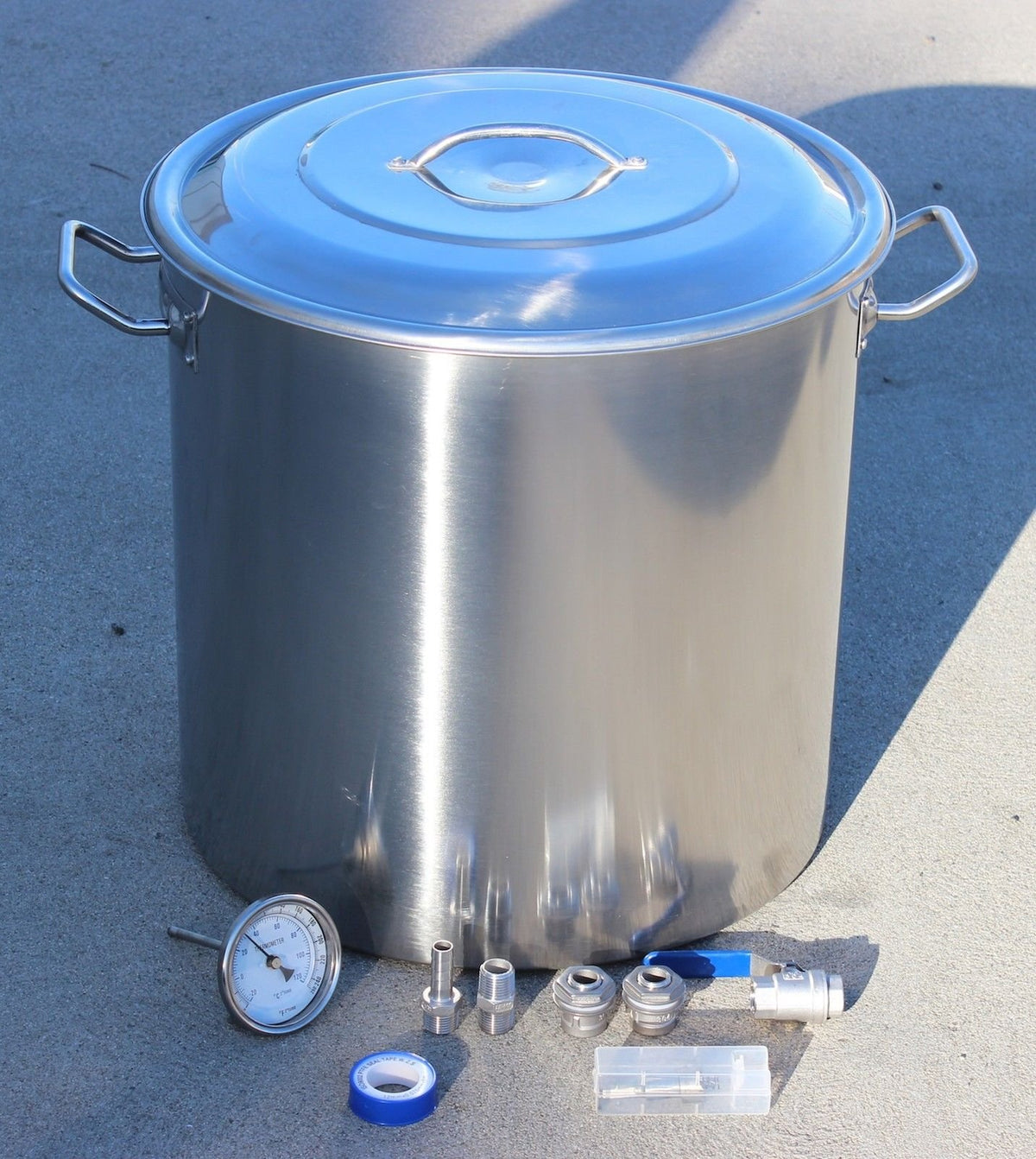 60 QT Stainless Steel Brew Kettle N49796