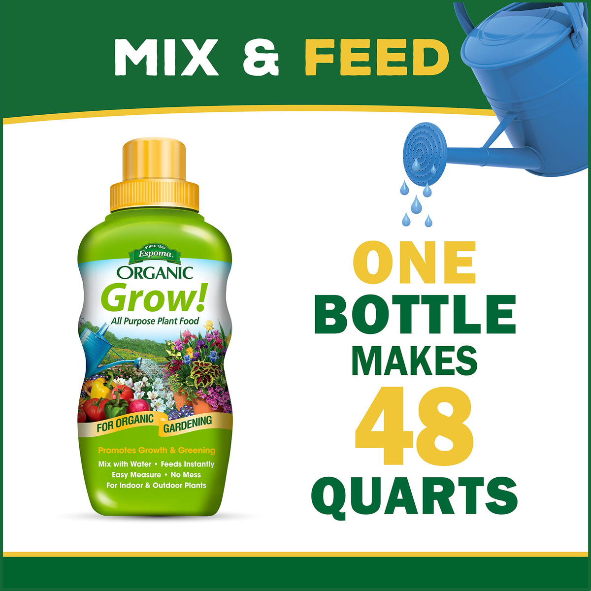 Organic Liquid Concentrate Plant Food 16oz W33122