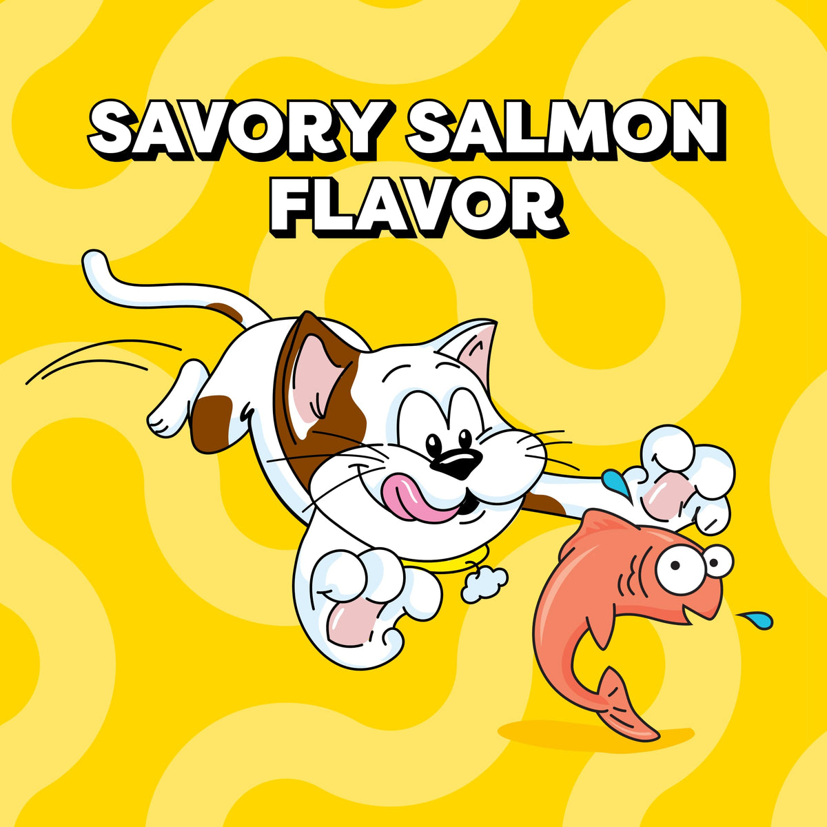 Salmon Crunchy & Soft Cat Treats 2.5 oz 12 Pack G607671