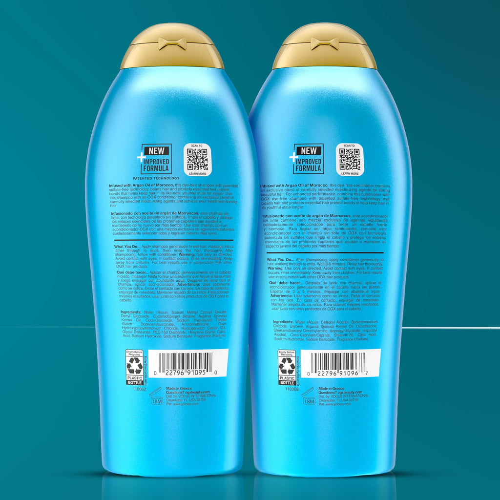 Argan Oil Shampoo & Conditioner 2 x 25.4 fl. oz F8803