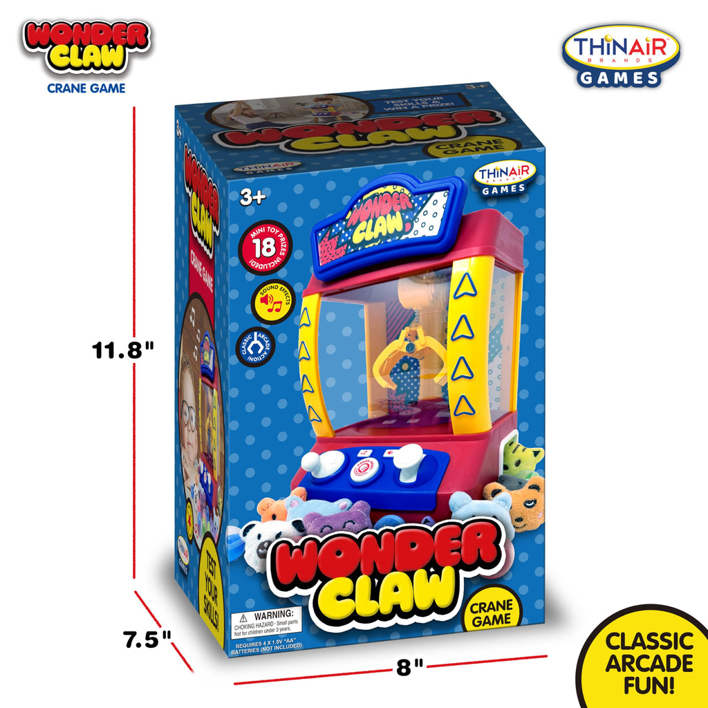 Claw Machine Crane Game with 9 Stuffed Animal Prizes and 9 Balls X880764