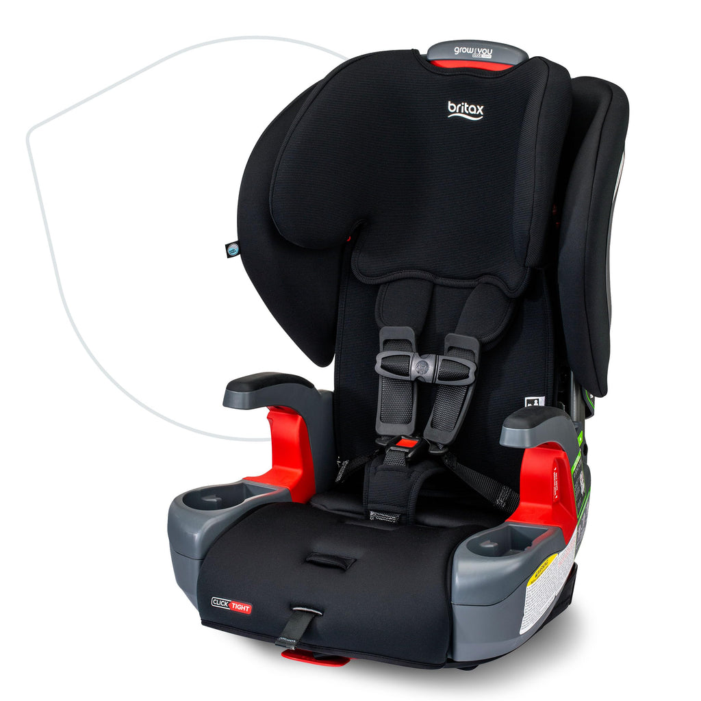 2-in-1 Harness Booster Car Seat & Waterproof Car Seat Liner W248