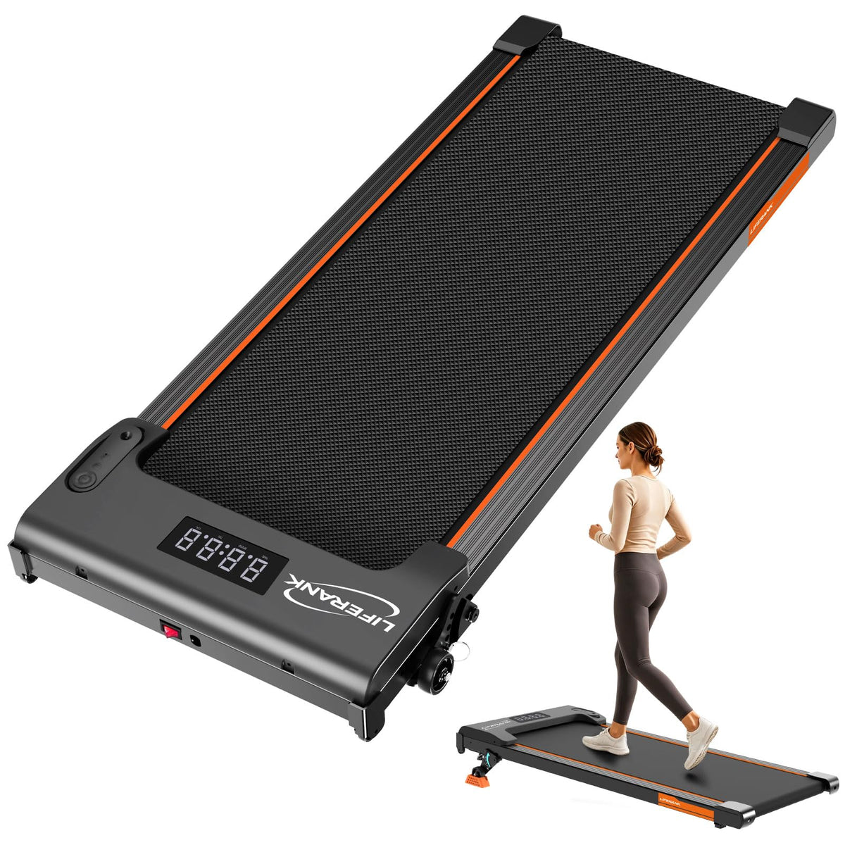Portable Under Desk Treadmill with Incline M806881