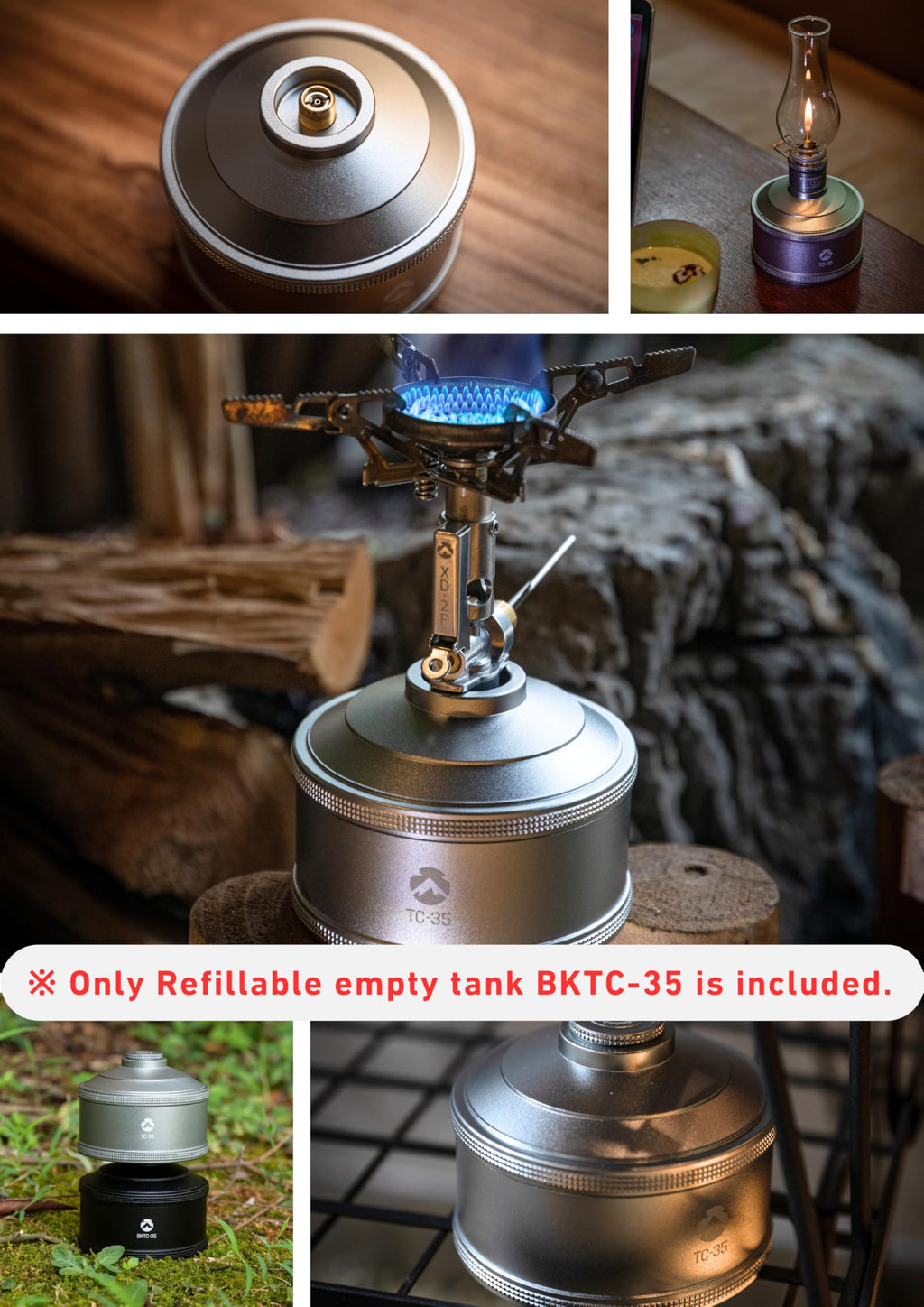 Empty Refillable Gas Canister 110g R159