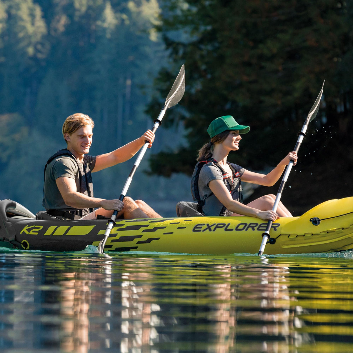 86in Aluminum Kayak Paddle 2-Pack Y569