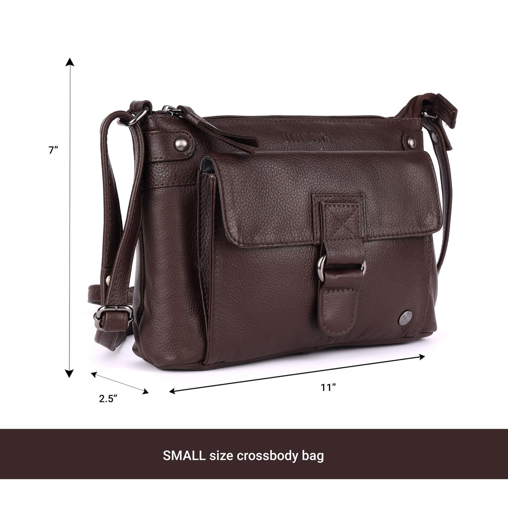 Small Soft Leather Crossbody Handbags F340