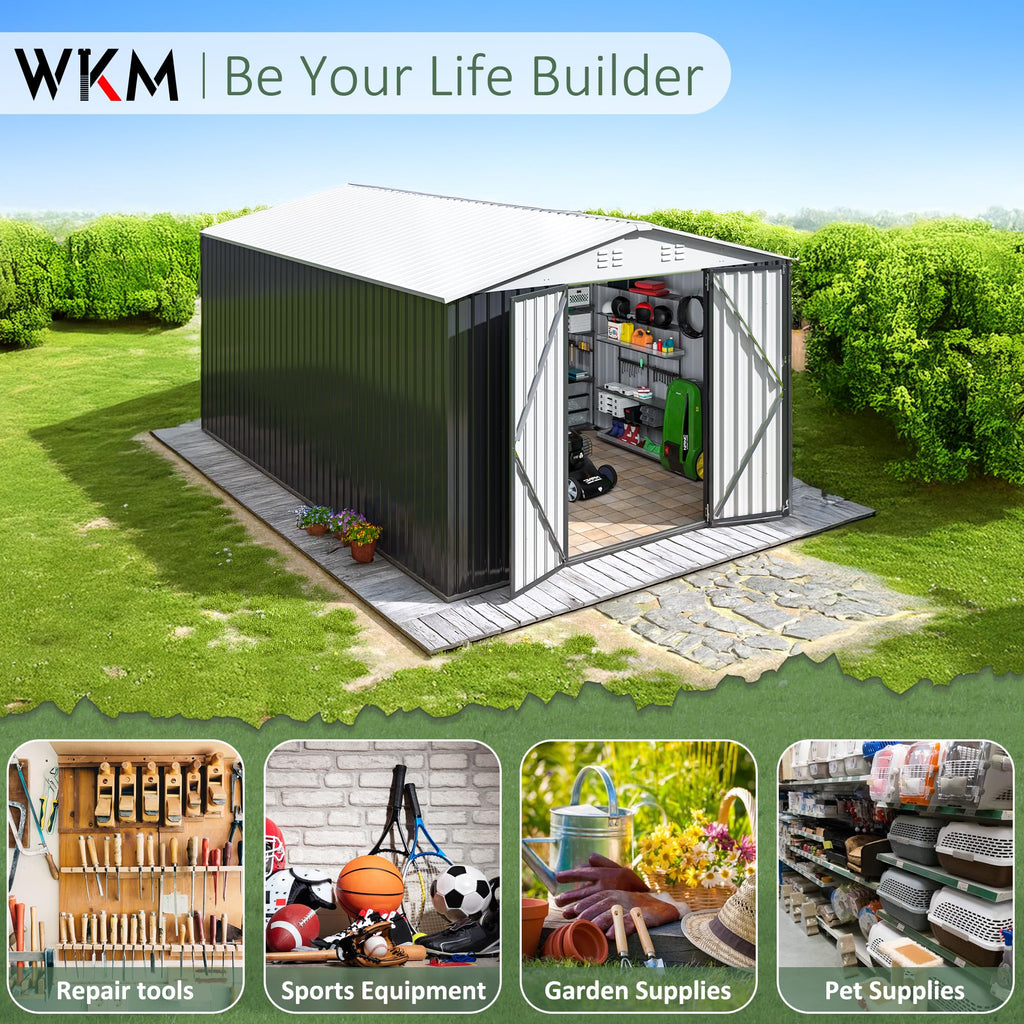 10x14 FT Outdoor Storage Shed I546455