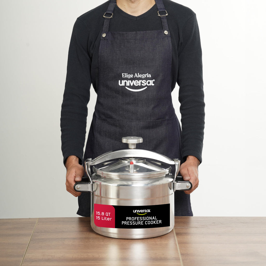 15.8-Quart Aluminum Pressure Cooker Y726