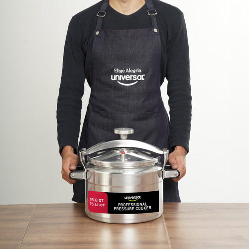 15.8-Quart Aluminum Pressure Cooker Y726