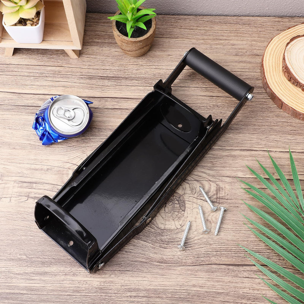 Wall Mounted Can Crusher with Bottle Opener D946589