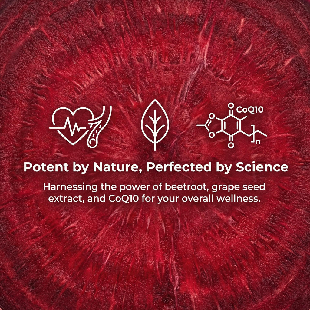 Beet Chews with Grape Seed Extract & CoQ10 - 60 Chews G1563