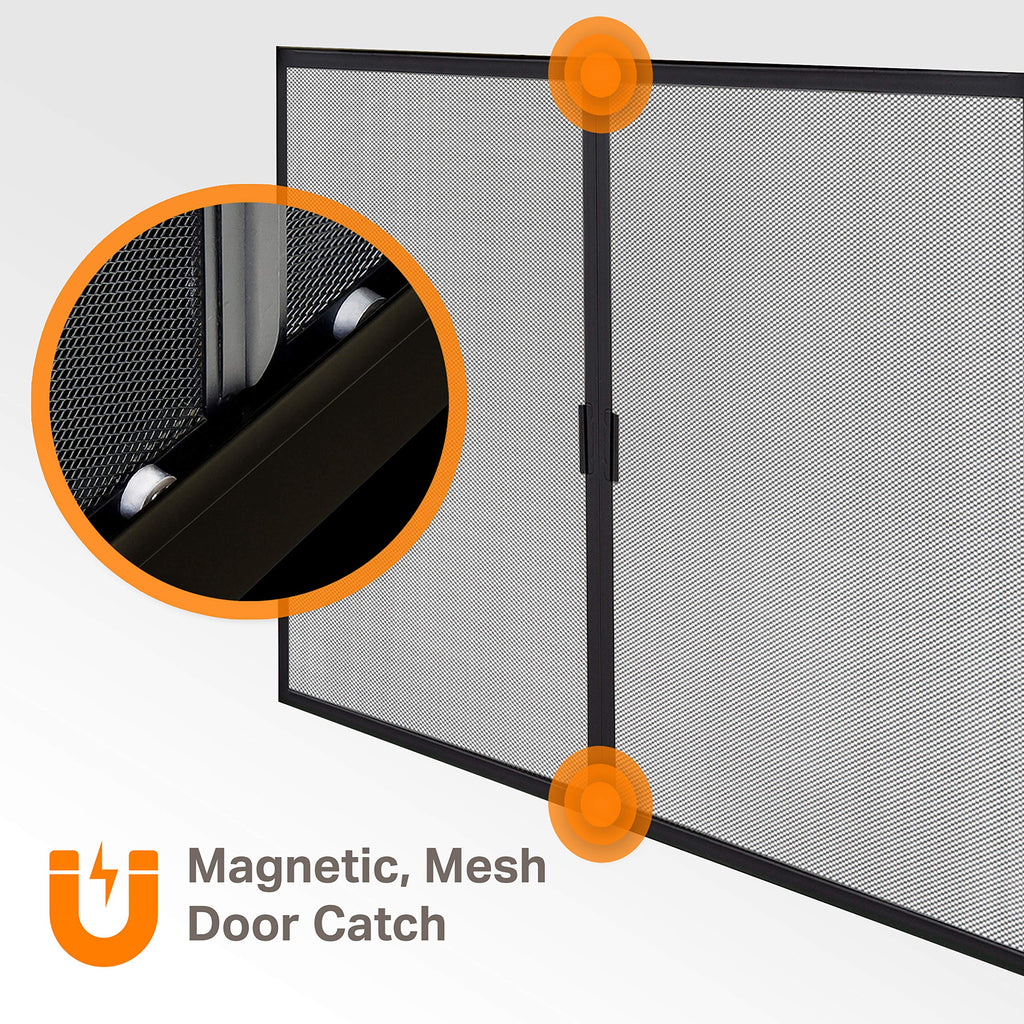 Large Fireplace Glass Door K869